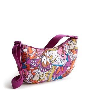 New with tags Vera Bradley, Springbrook Crossbody sling Flutter Floral purse Bag